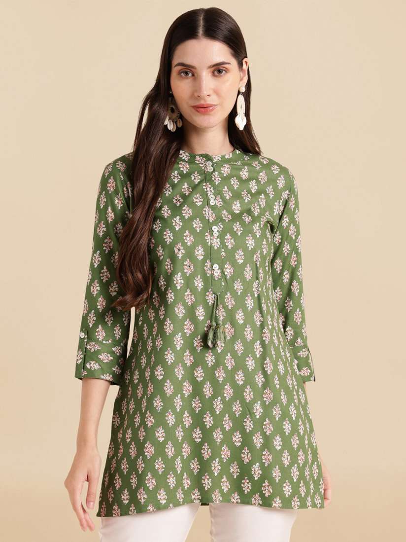 Buy KALINI Ethnic Motifs Printed Straight Kurti Kurtis for Women 25057916 Myntra