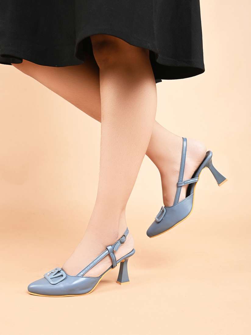 Mules with backstrap best sale