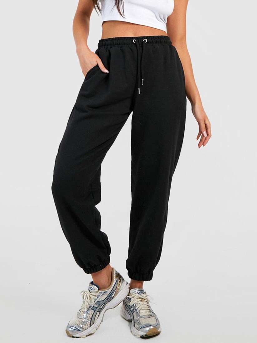Buy Boohoo Women Petite Oversized Joggers Trousers for Women 25069806 Myntra