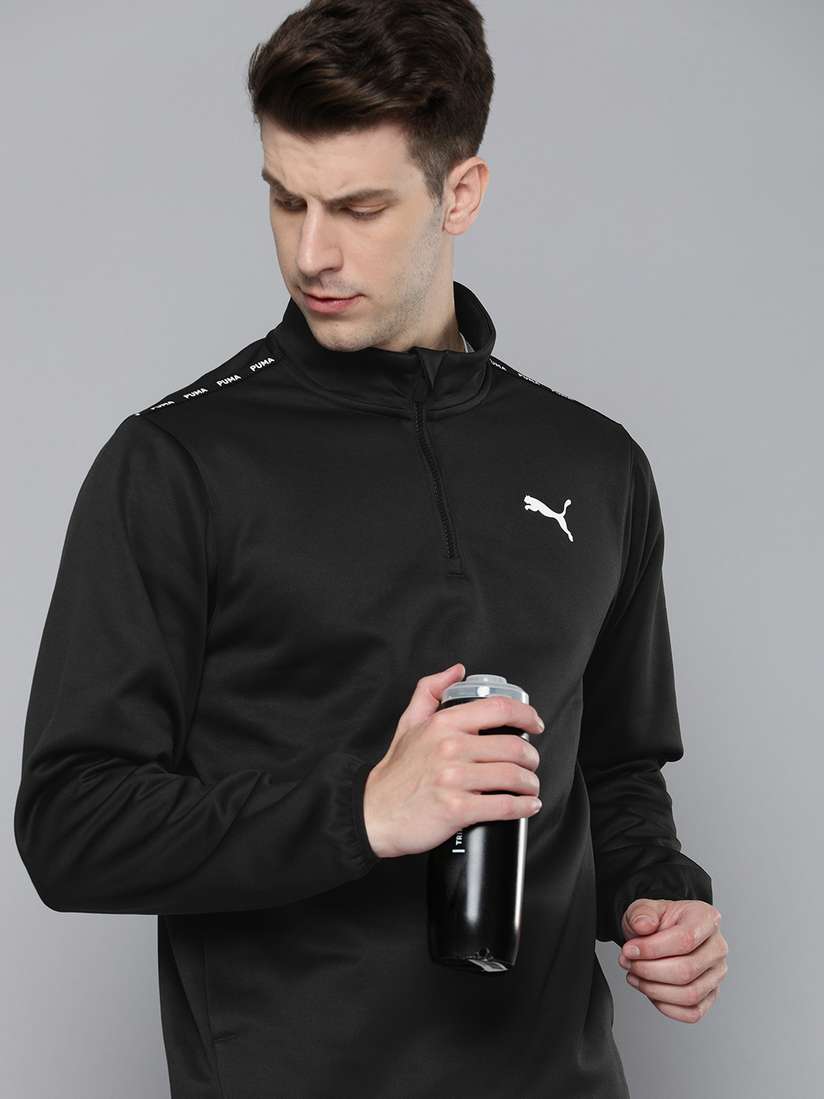 Half Zip Puma Essentials Quarter Zip Top Mens Half Zip Mens Zip