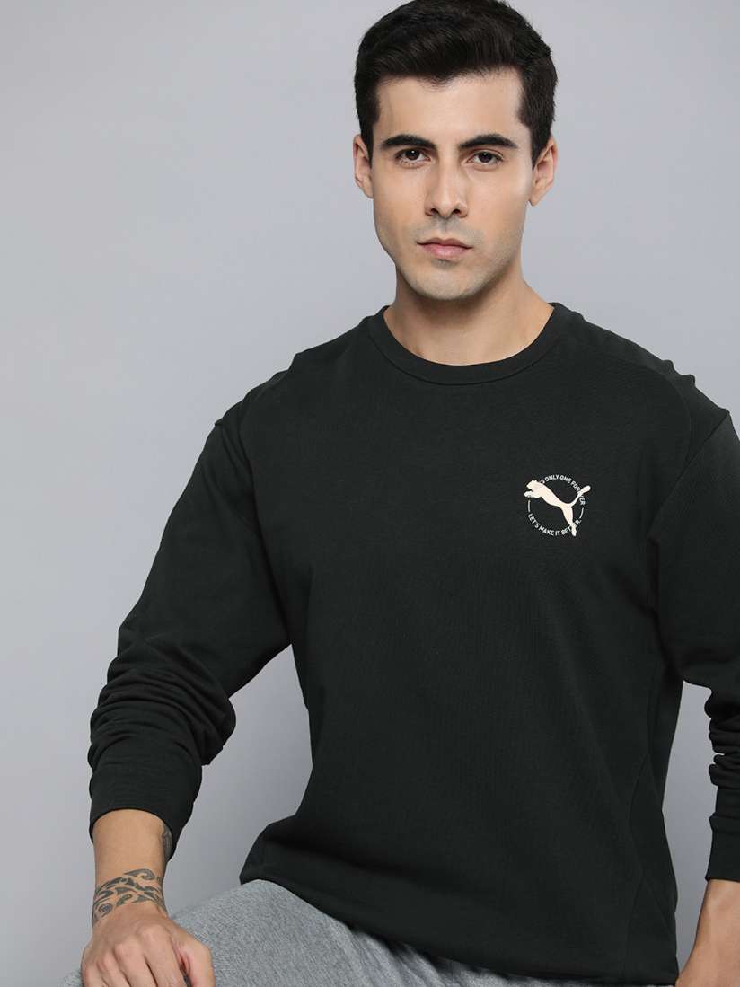 Myntra puma sweatshirts online shop