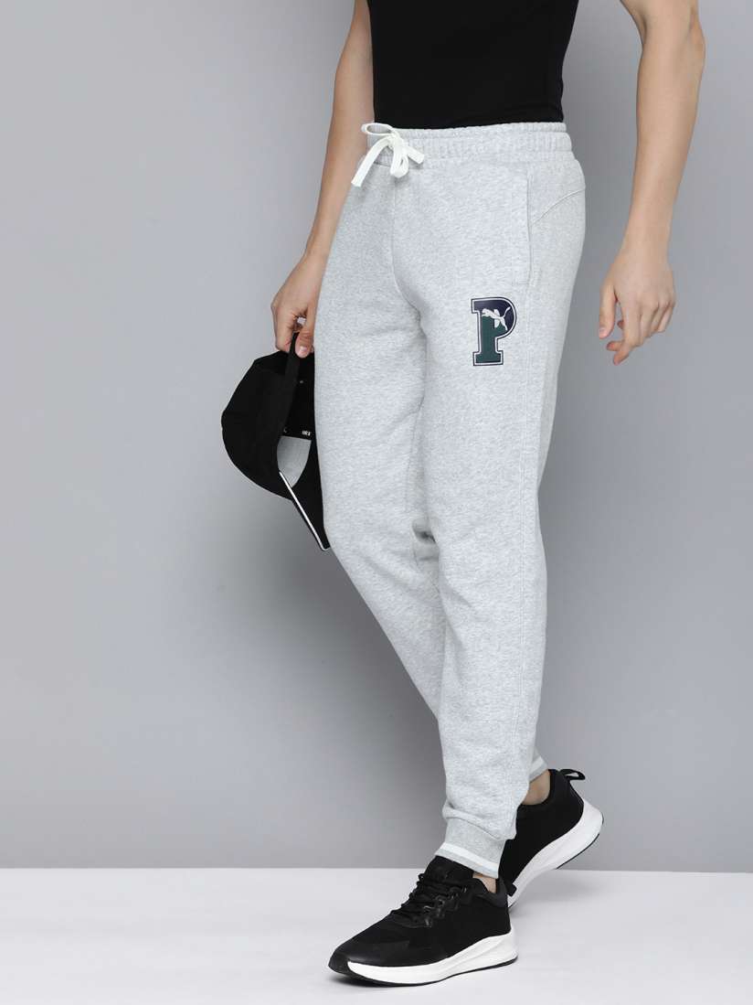 Puma joggers myntra best sale