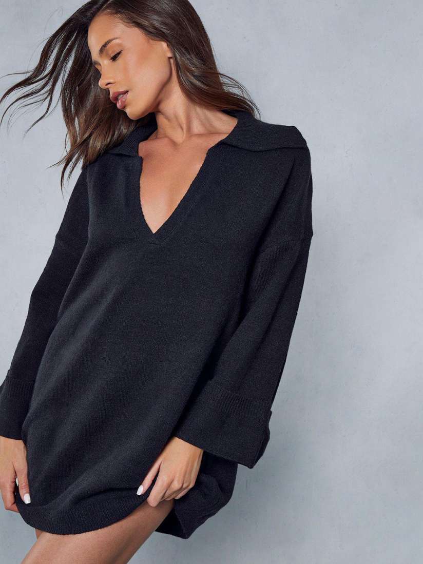 Collar jumper dress online