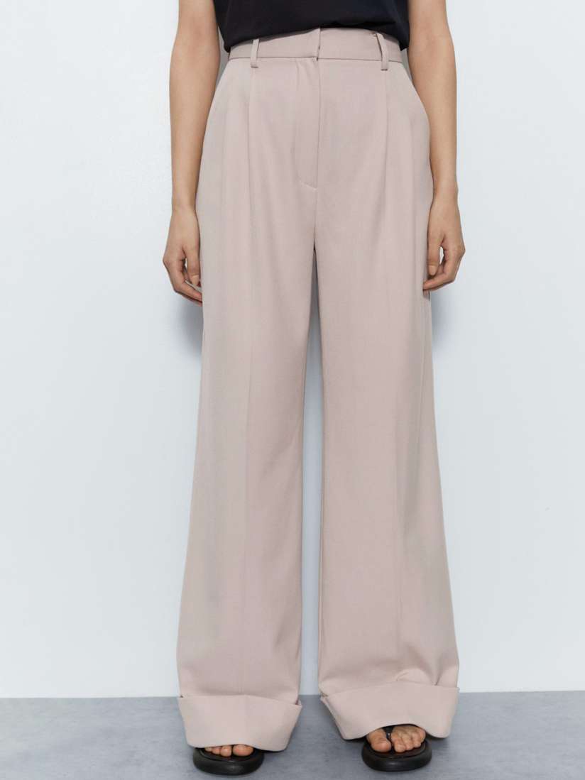 Wide leg trousers warehouse cheap