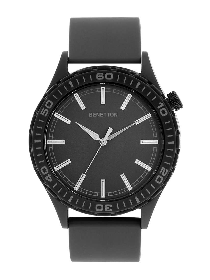 United colors of benetton watches stainless steel black price hot sale