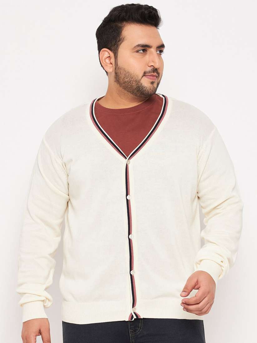 Plus size cotton cardigan discount