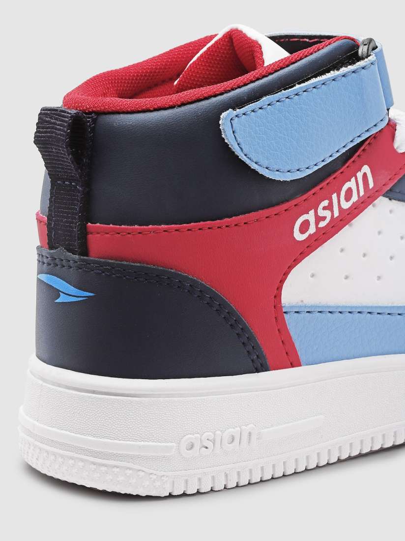 Buy ASIAN Boys Colourblocked Lightweight Comfort Insole Mid-Top Sneakers -  Casual Shoes for Boys 25095886 | Myntra