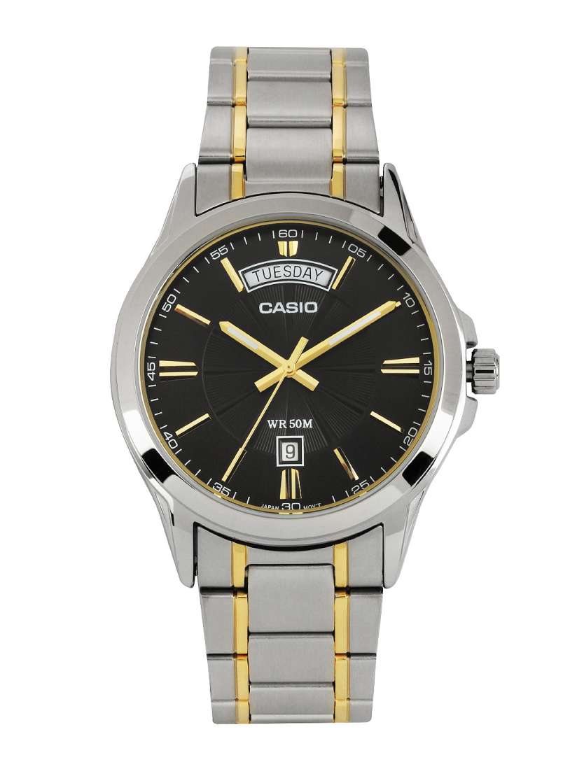 Buy Casio Enticer Men Black Analogue watch A842 MTP 1381G 1AVDF Watches for Men 250963 Myntra