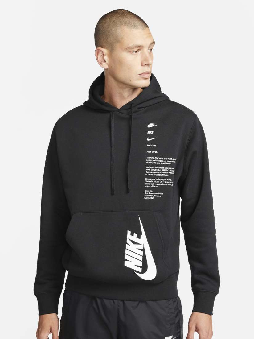 Buy Nike Club Fleece Pullover Hooded Sweatshirt Sweatshirts for Men 25098512 Myntra