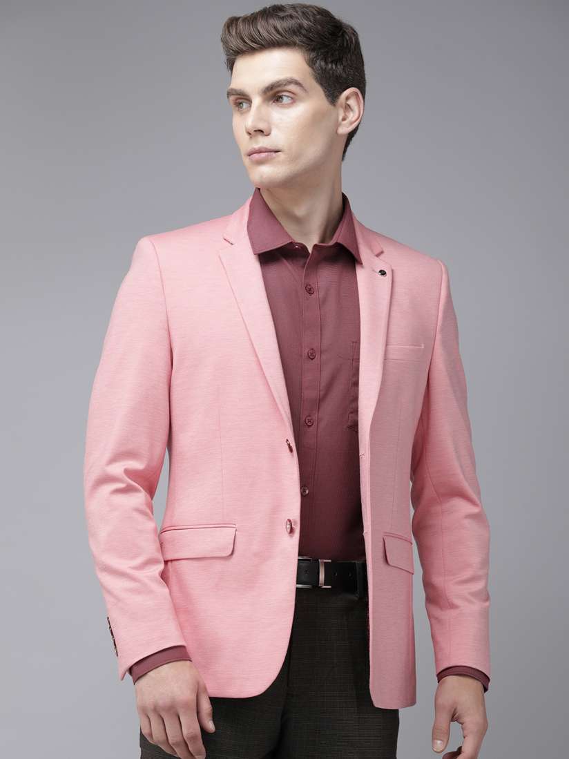Buy Van Heusen Ultra Slim Fit Single Breasted Formal Blazer Blazers for Men 25100006 Myntra