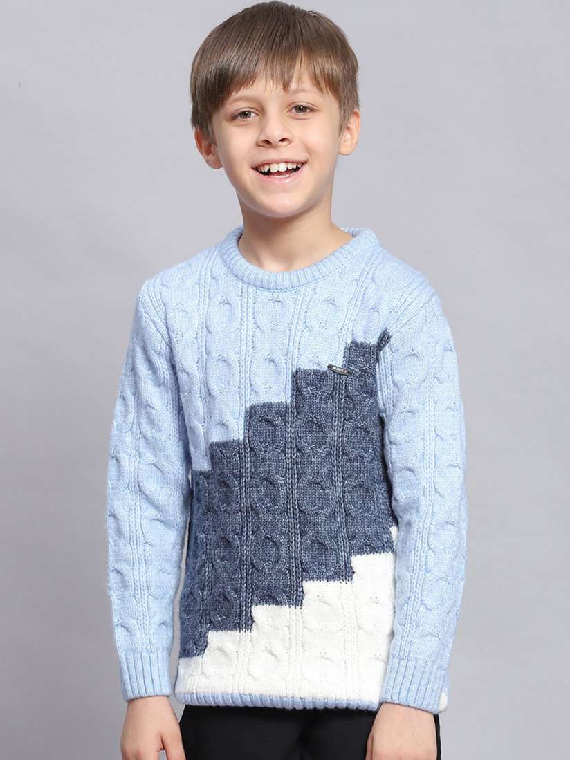 Buy Monte Carlo Boys Self Design Pullover Sweater Sweaters for Boys 25109628 Myntra
