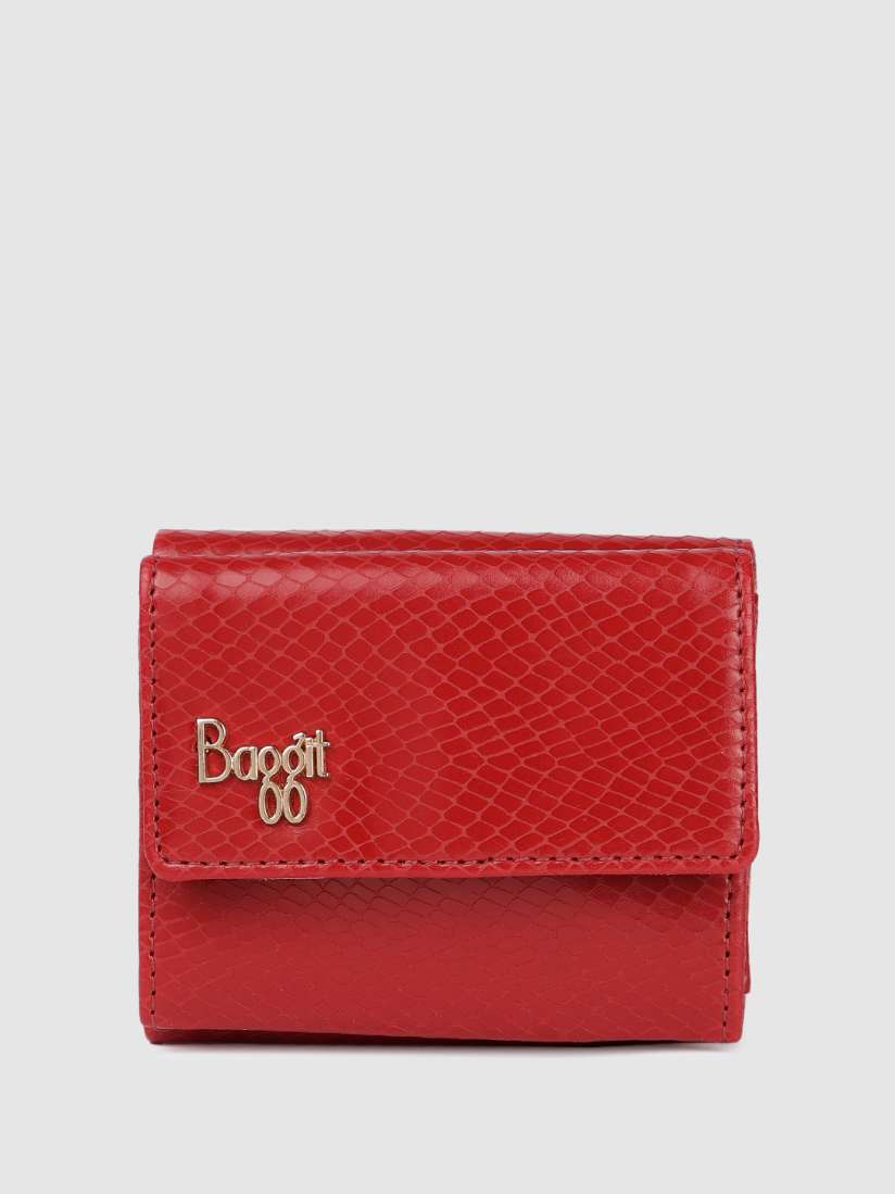 Buy Baggit Women Animal Textured Three Fold Wallet Wallets for Women 25112208 Myntra