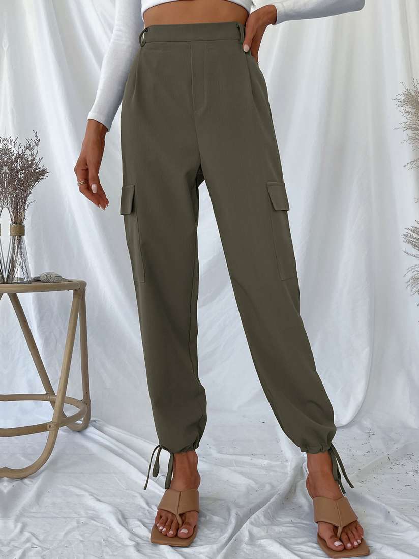 Ladies smart joggers top