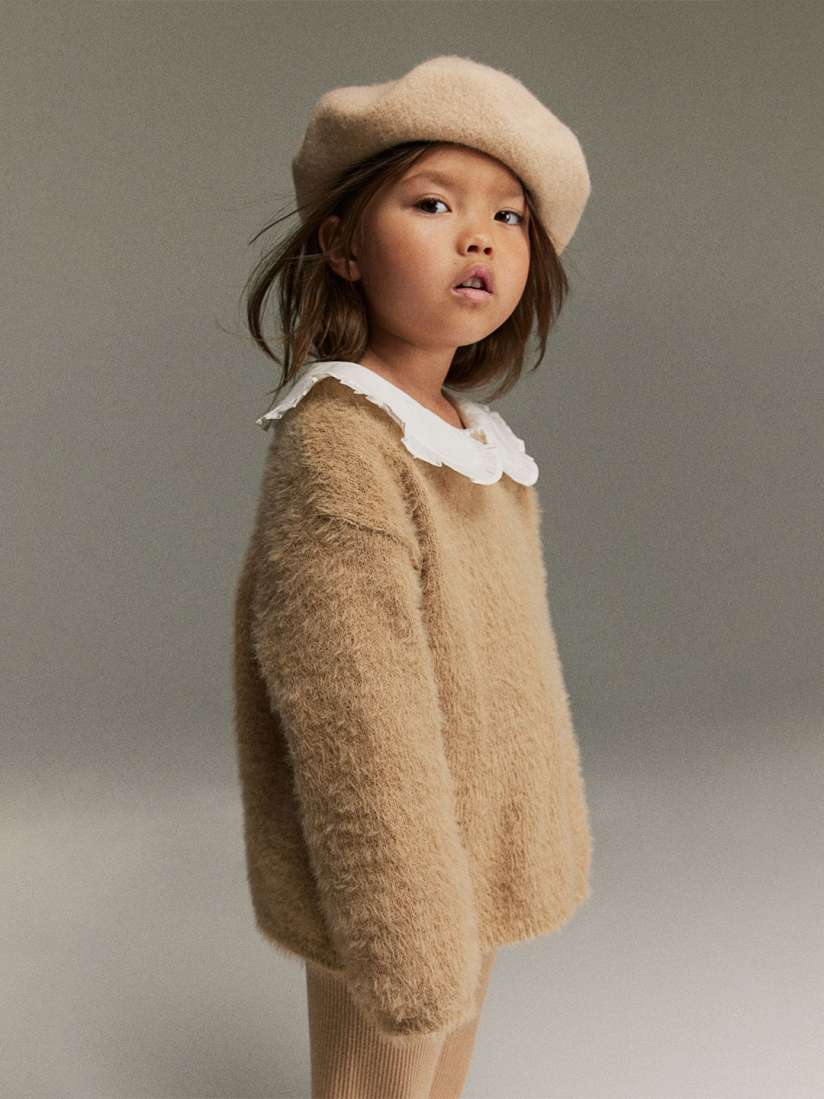 Buy H M Girls Fluffy Knit Jumper Sweaters for Girls 25116734 Myntra