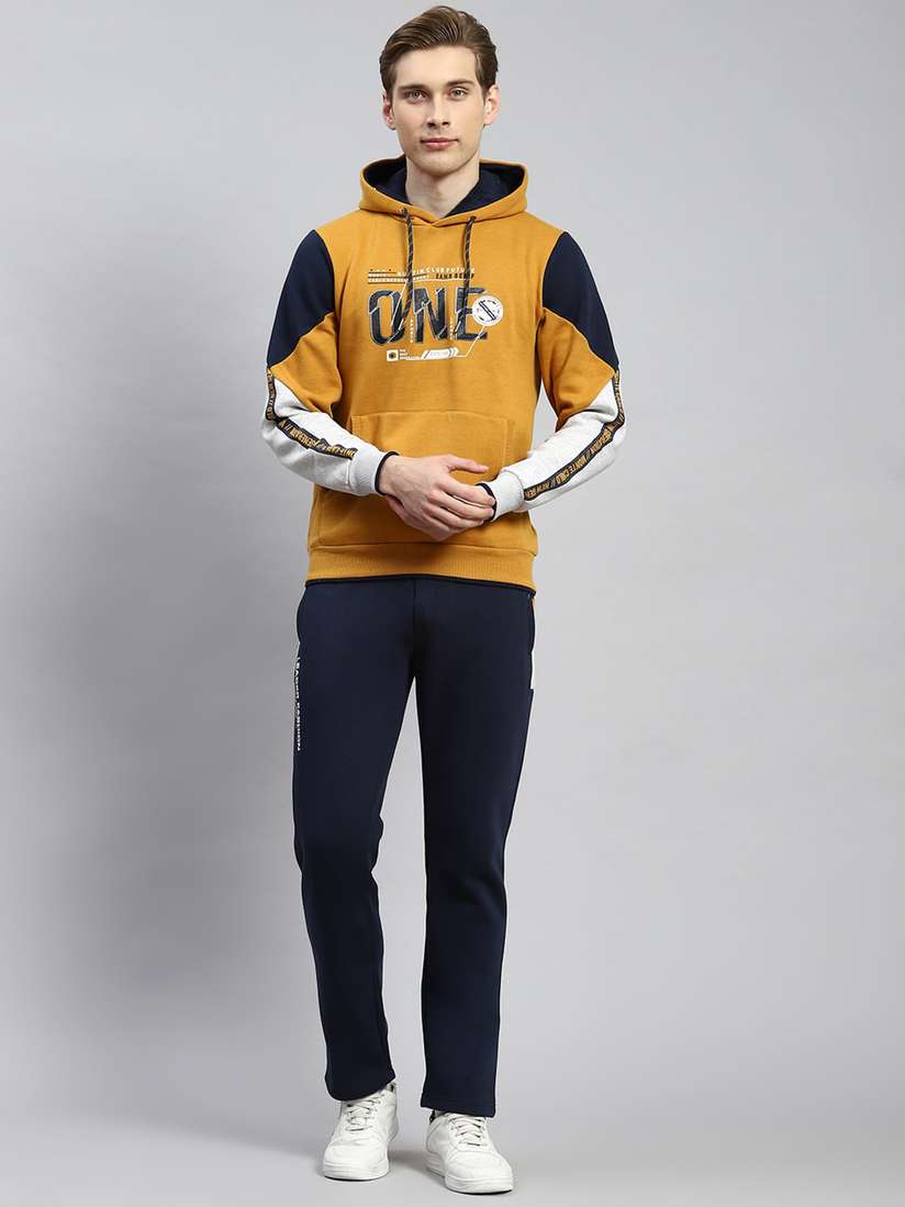 Buy Monte Carlo Colourblocked Hooded Cotton Tracksuits