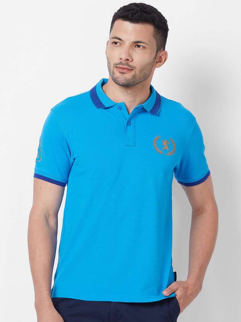 Buy GIORDANO Polo Collar Slim Fit T shirt Tshirts for Men 25125414 Myntra
