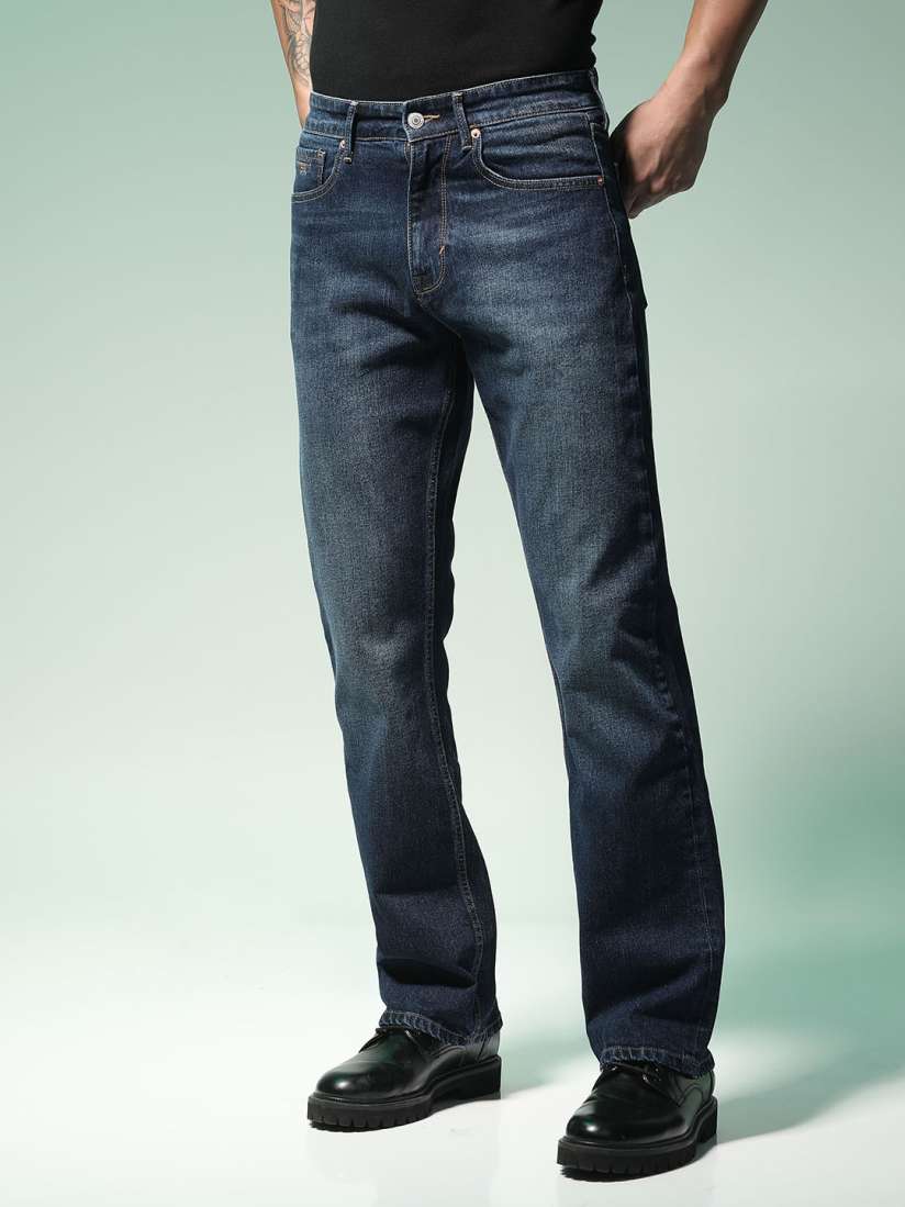 Buy Flying Machine Men Bootcut Clean Look Light Fade Cotton Jeans Jeans for Men 25126398 Myntra