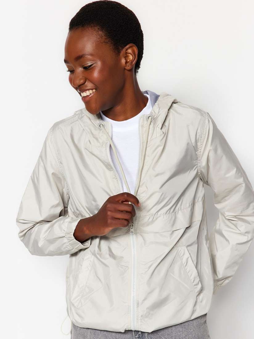 Buy Trendyol Long Sleeves Hooded Tailored Jacket Jackets for Women 25130890 Myntra