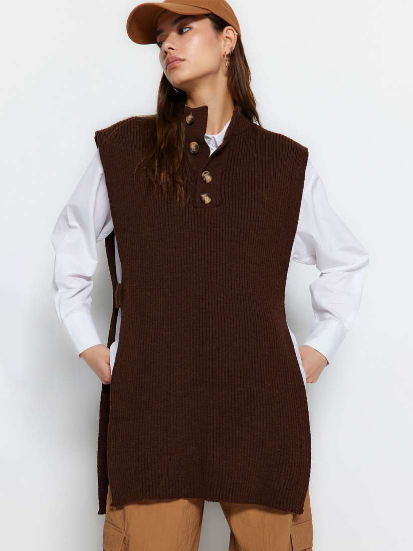 Longline sweater vests outlet