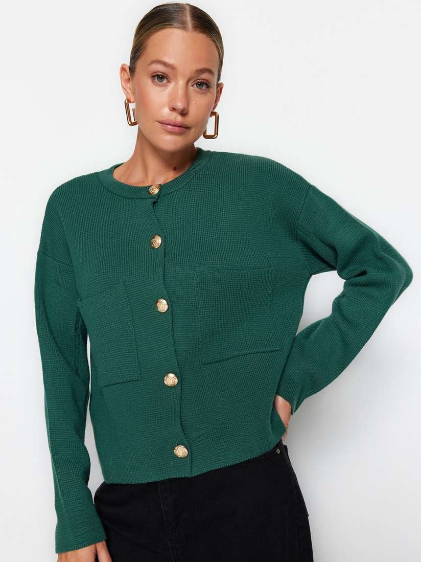 Henley with cardigan online