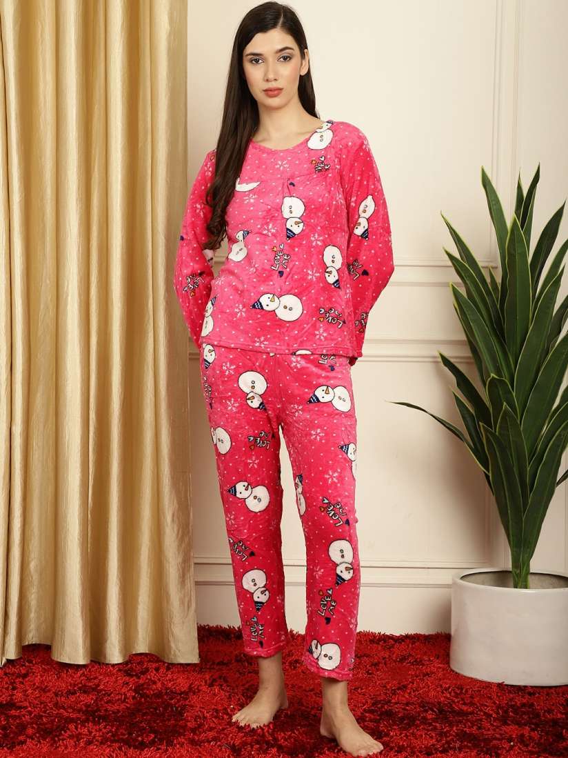 Fur night suit shop