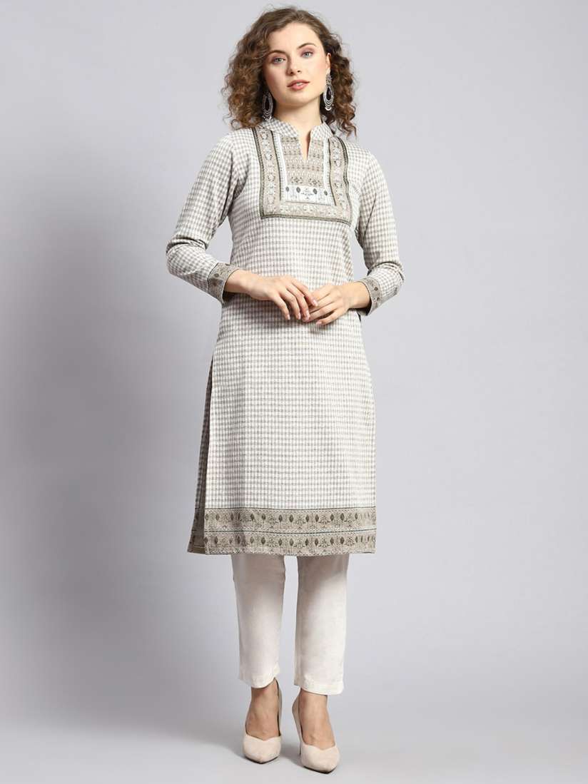 Myntra woolen kurti discount