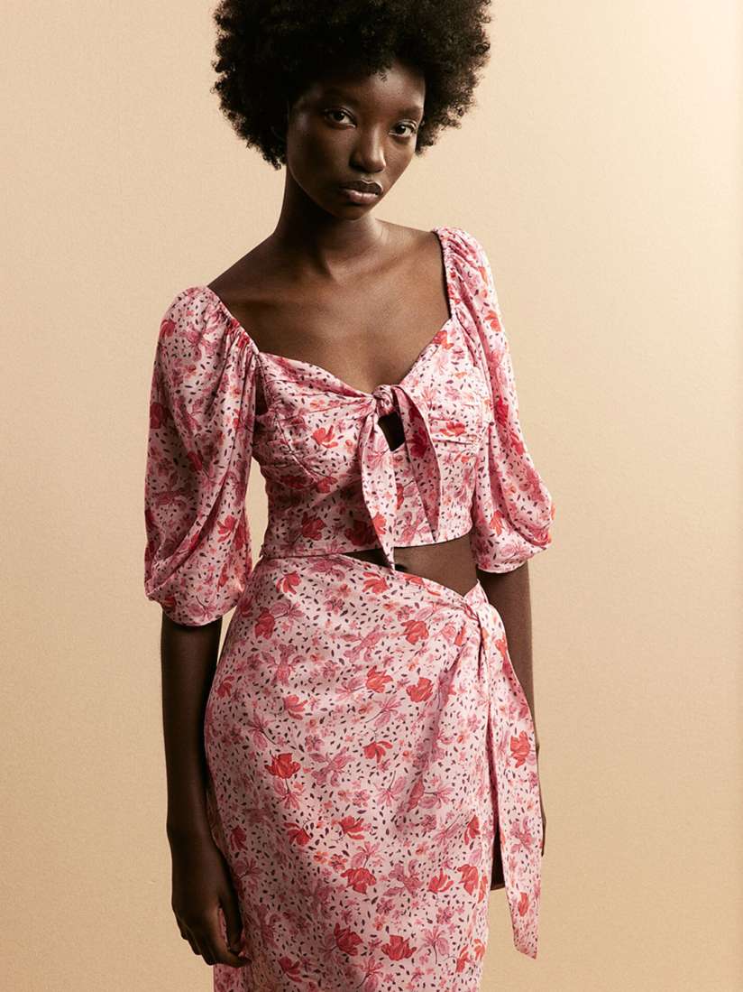 Crop top dress myntra new arrivals