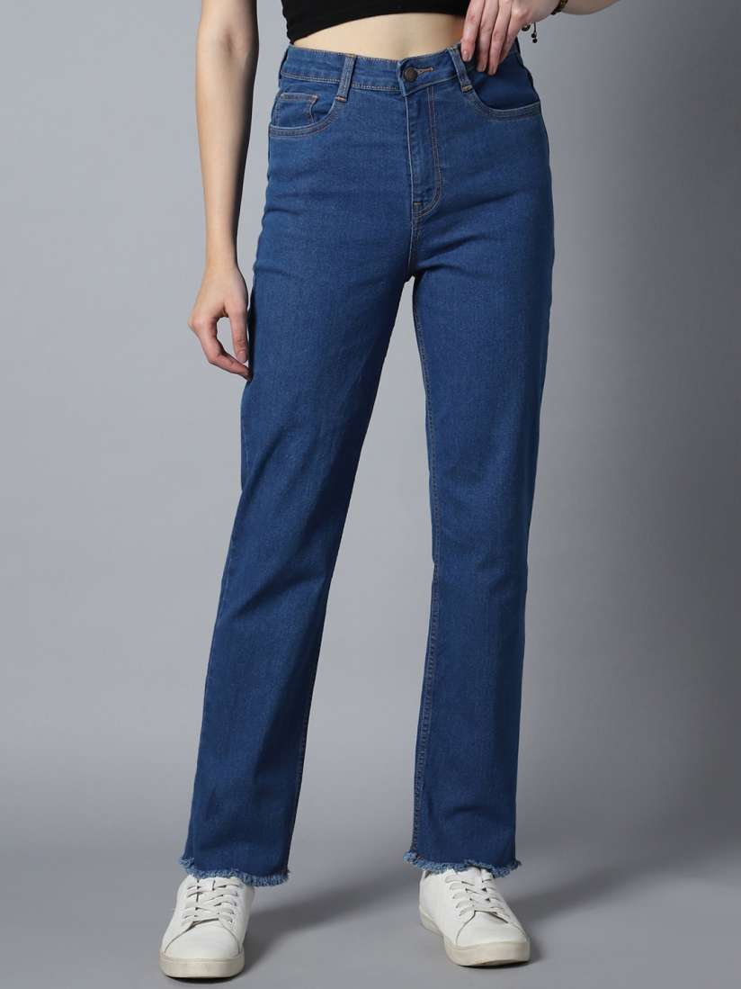 Buy High Star Women Straight Fit High Rise Clean Look Stretchable Jeans Jeans for Women 25156196 Myntra