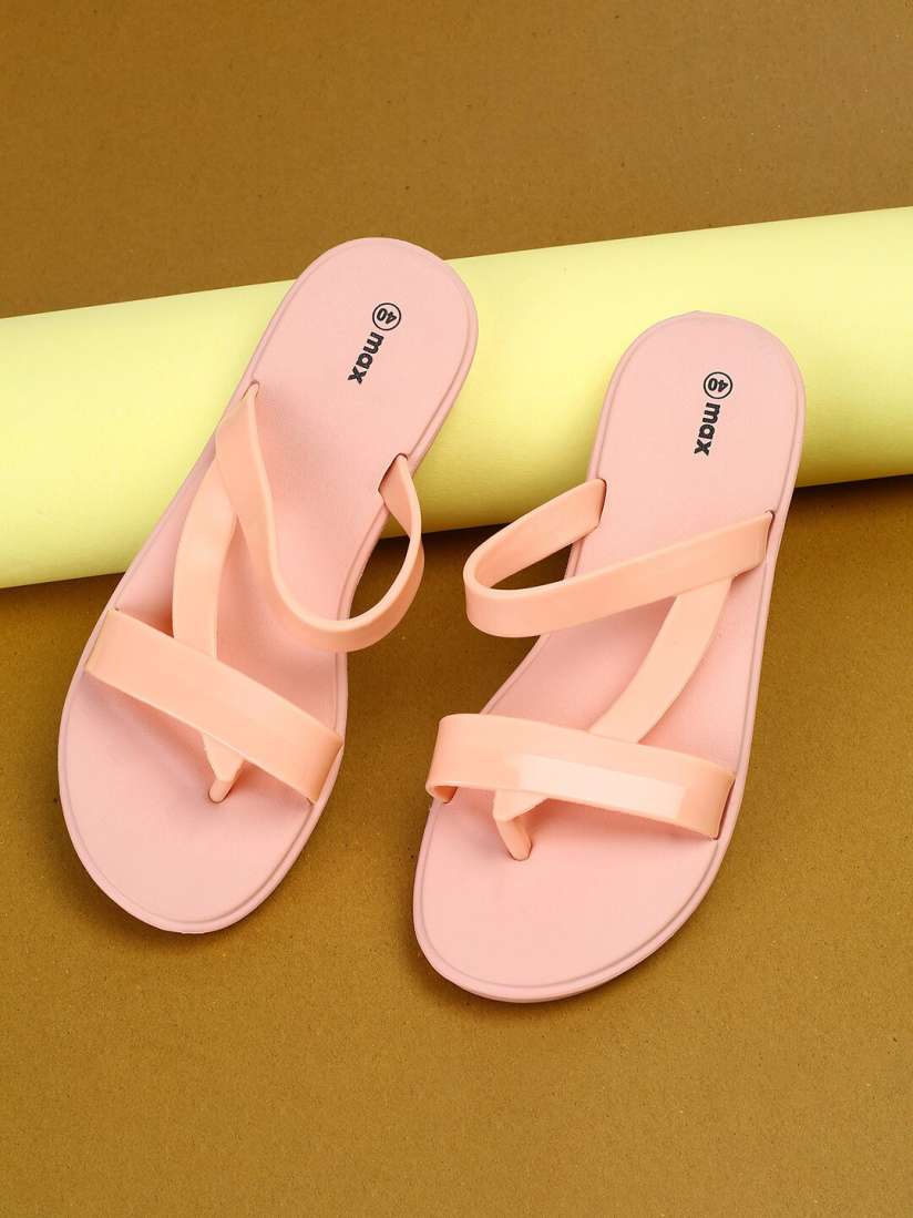 Buy max Women Strappy Slip On Flip Flops Flip Flops for Women 25166346 Myntra