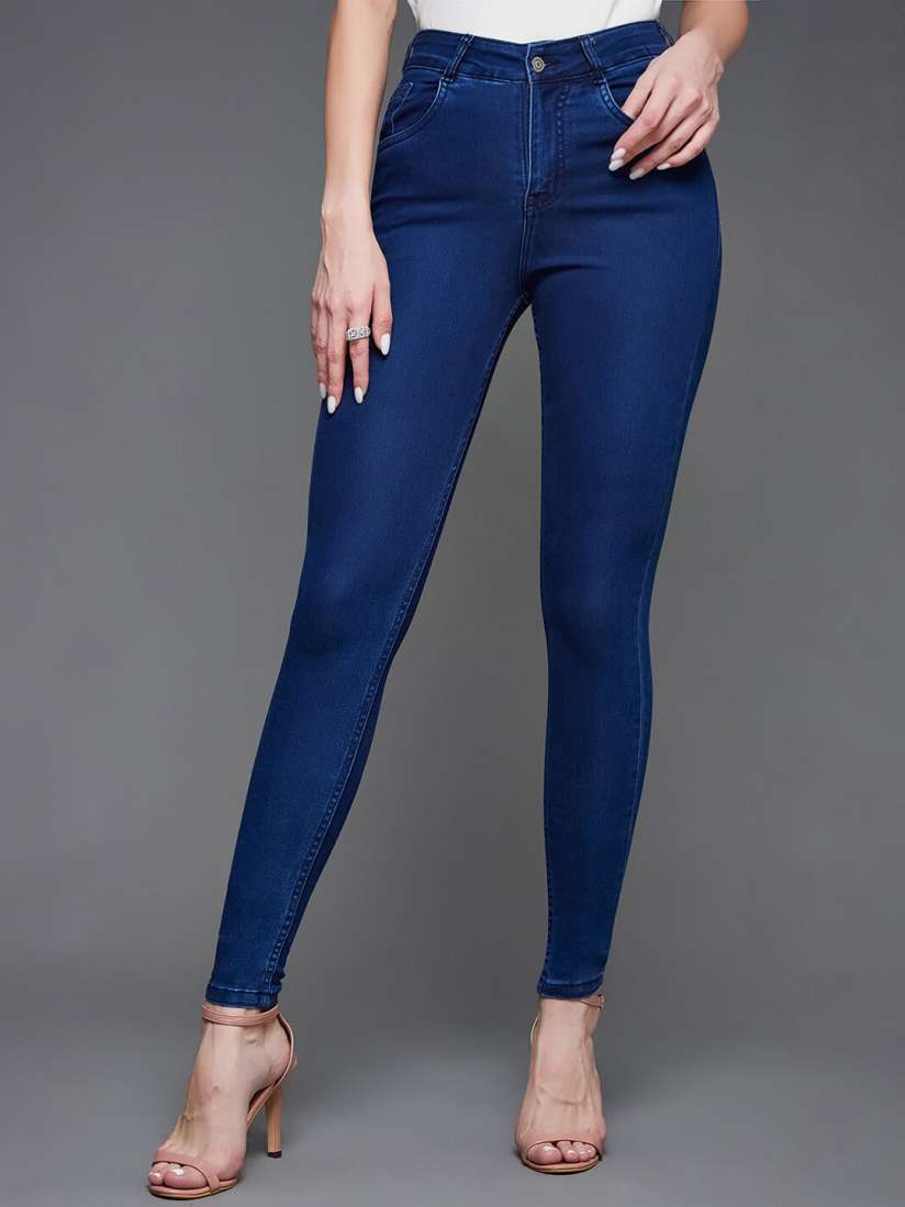 Buy DressBerry Women Skinny Fit High Rise Stretchable Jeans Jeans for Women 25167134 Myntra