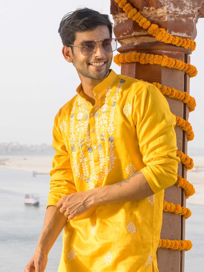 Yellow tops myntra cheap