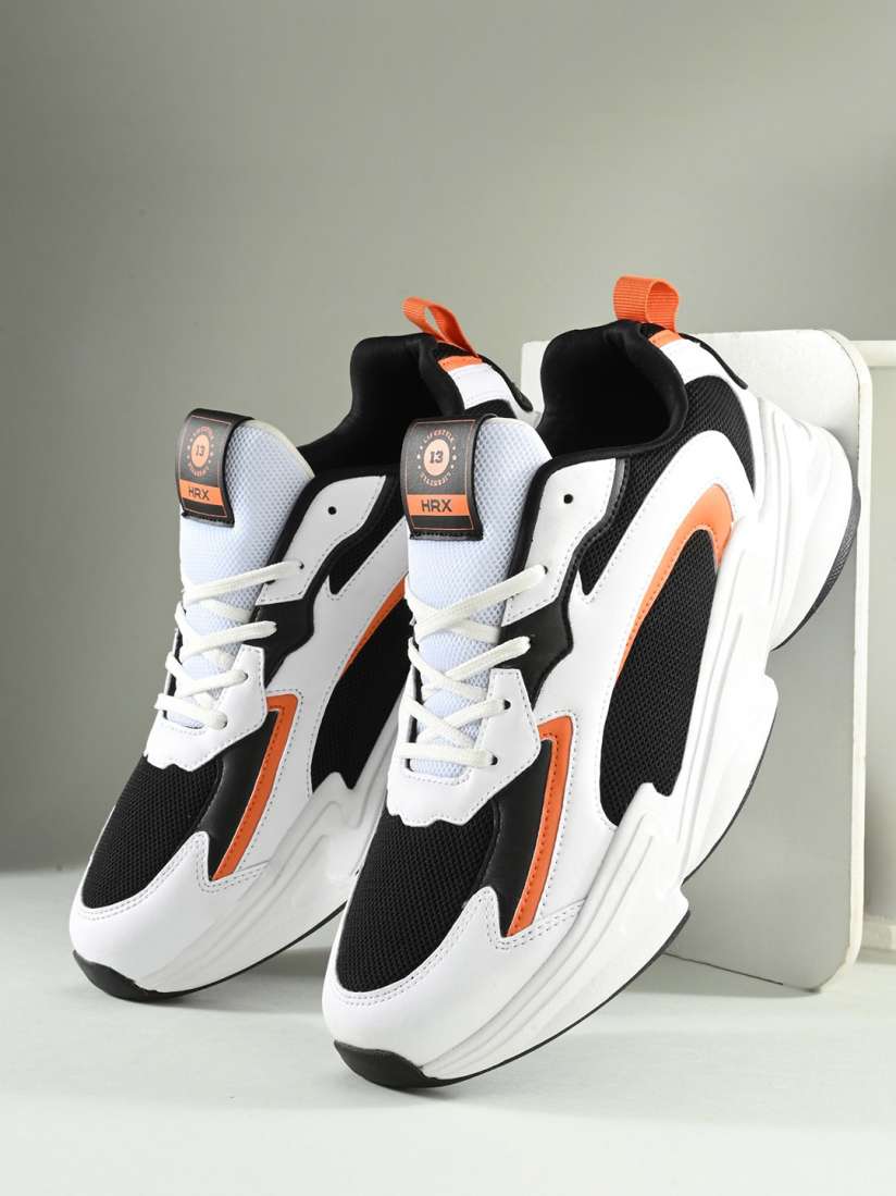 Hrx white sneakers for men top