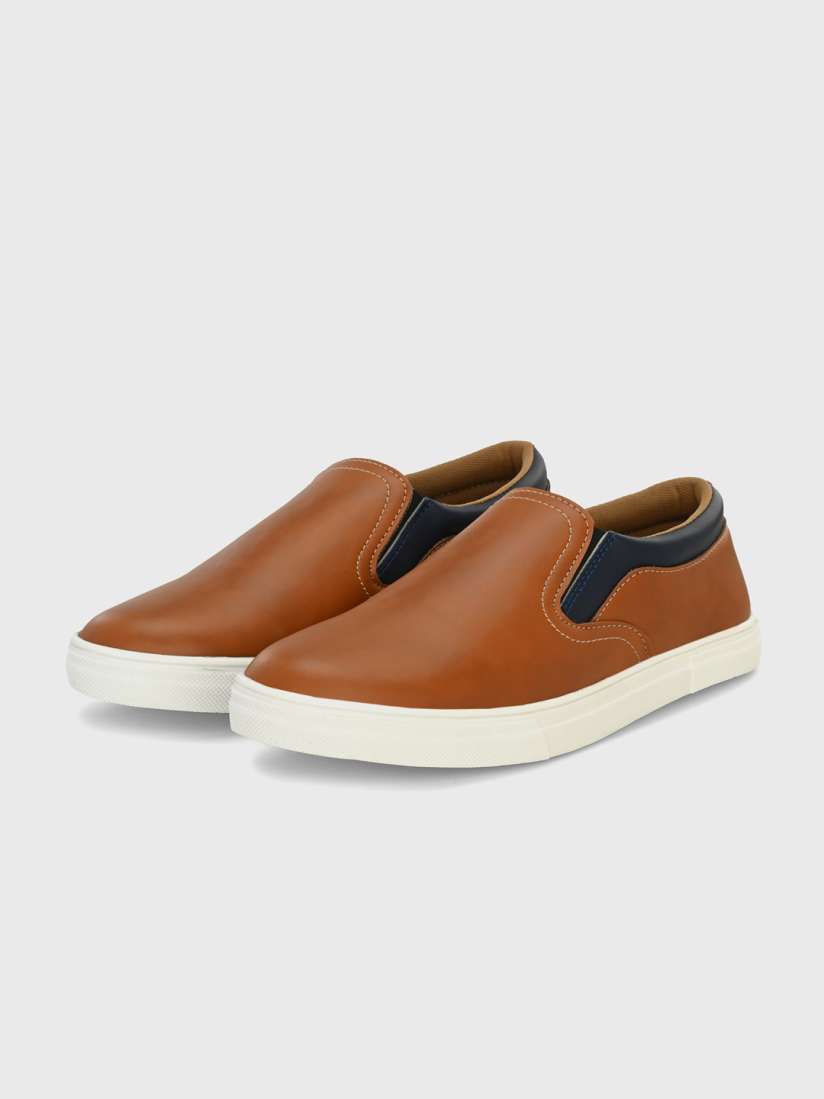 Buy Provogue Men Contrast Sole Slip On Sneakers Casual Shoes for Men 25170550 Myntra