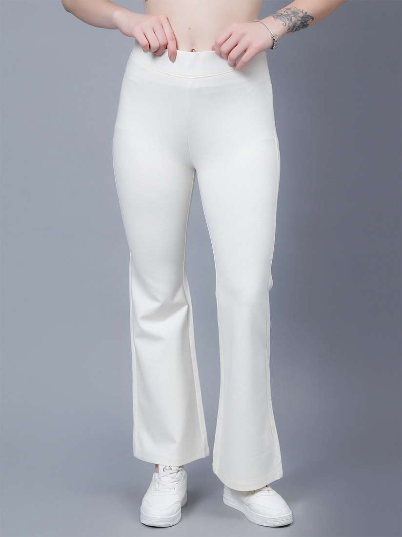 Buy Steele Women Relaxed Fit Cotton Bootcut Jeggings Jeggings for Women 25180220 Myntra