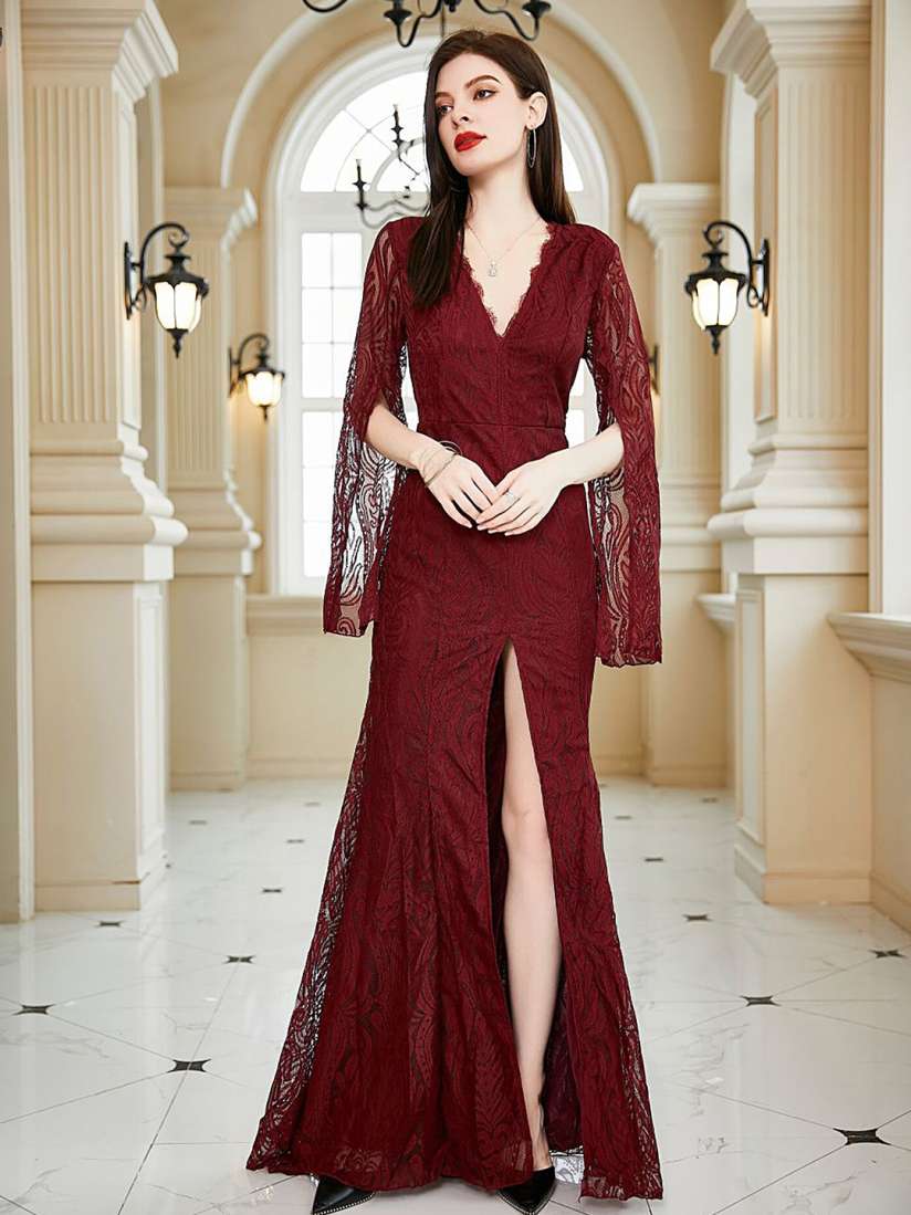 Buy LULU SKY V Neck Self Design Maxi Dress Dresses for Women 25192332 Myntra