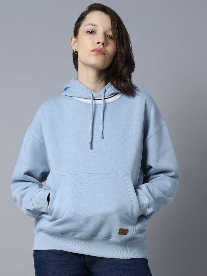Sweatshirt for womens online myntra best sale