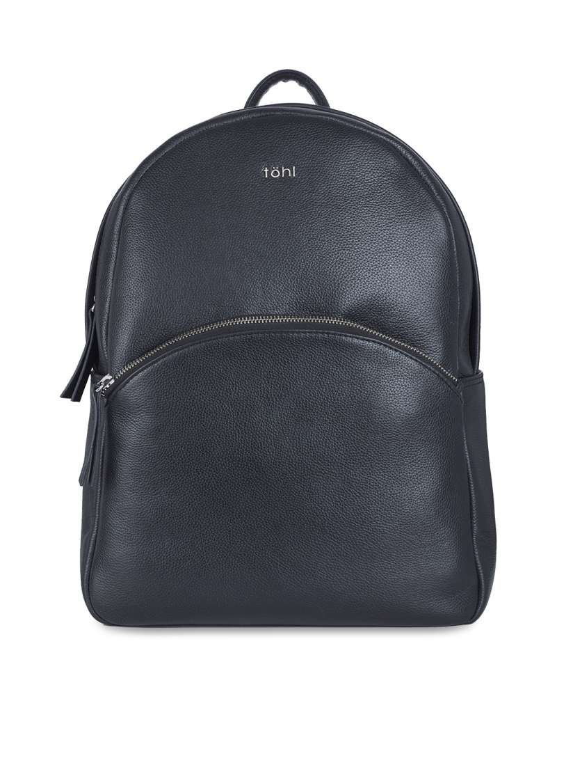 Buy tohl Women Black Textured Backpack Backpacks for Women 2520054 Myntra