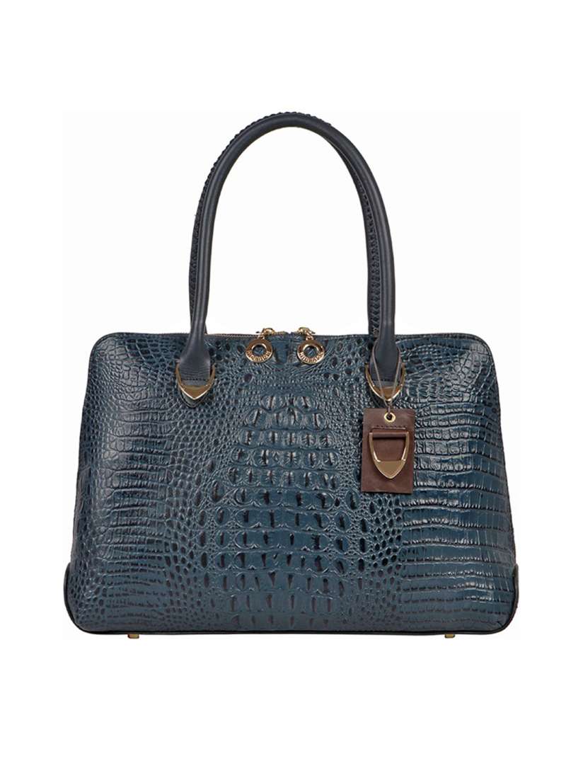 Buy Hidesign Animal Textured Leather Structured Handheld Bag Handbags for Women 25201342 Myntra