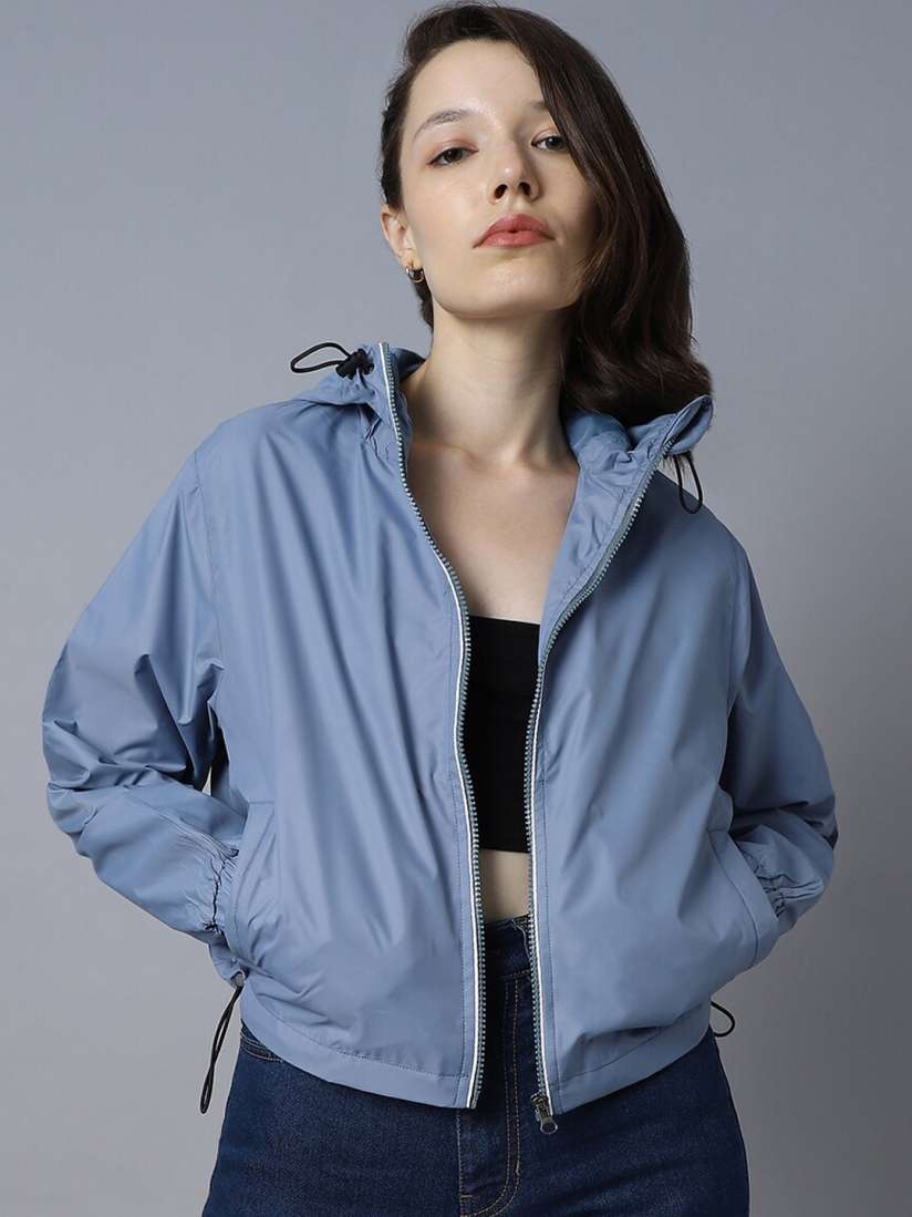 Long windcheater top