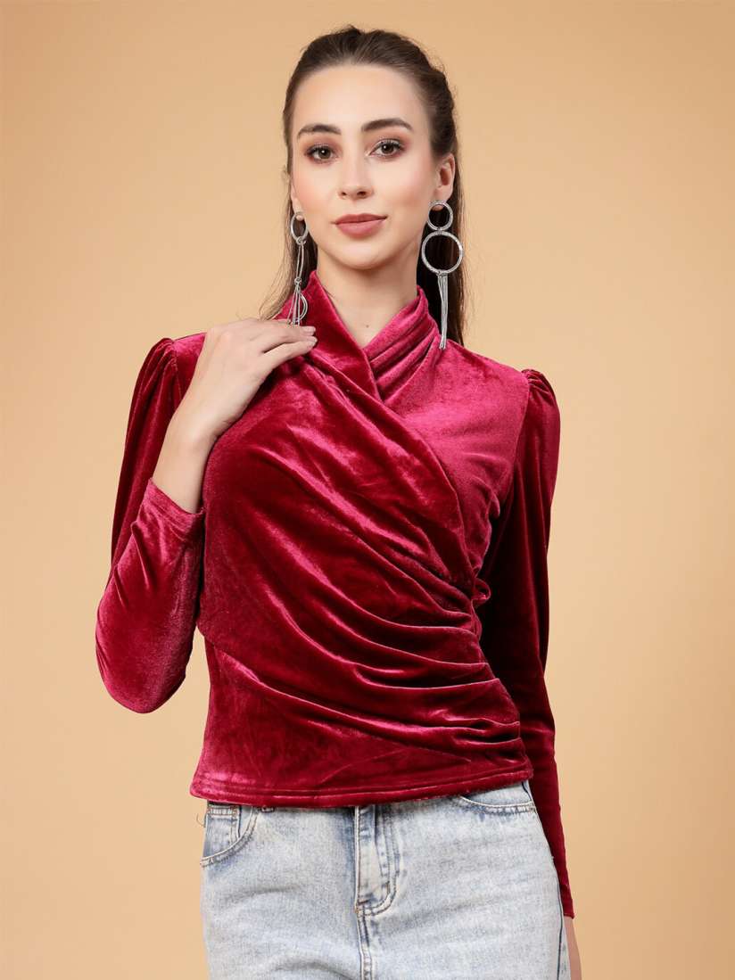 Winter tops myntra on sale