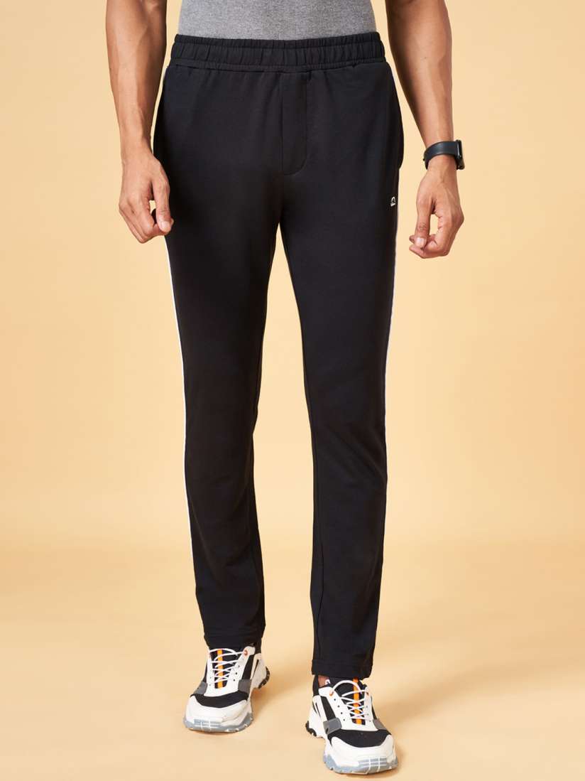 Buy Ajile by Pantaloons Men Cotton Slim Fit Track Pants Track Pants for Men 25210206 Myntra