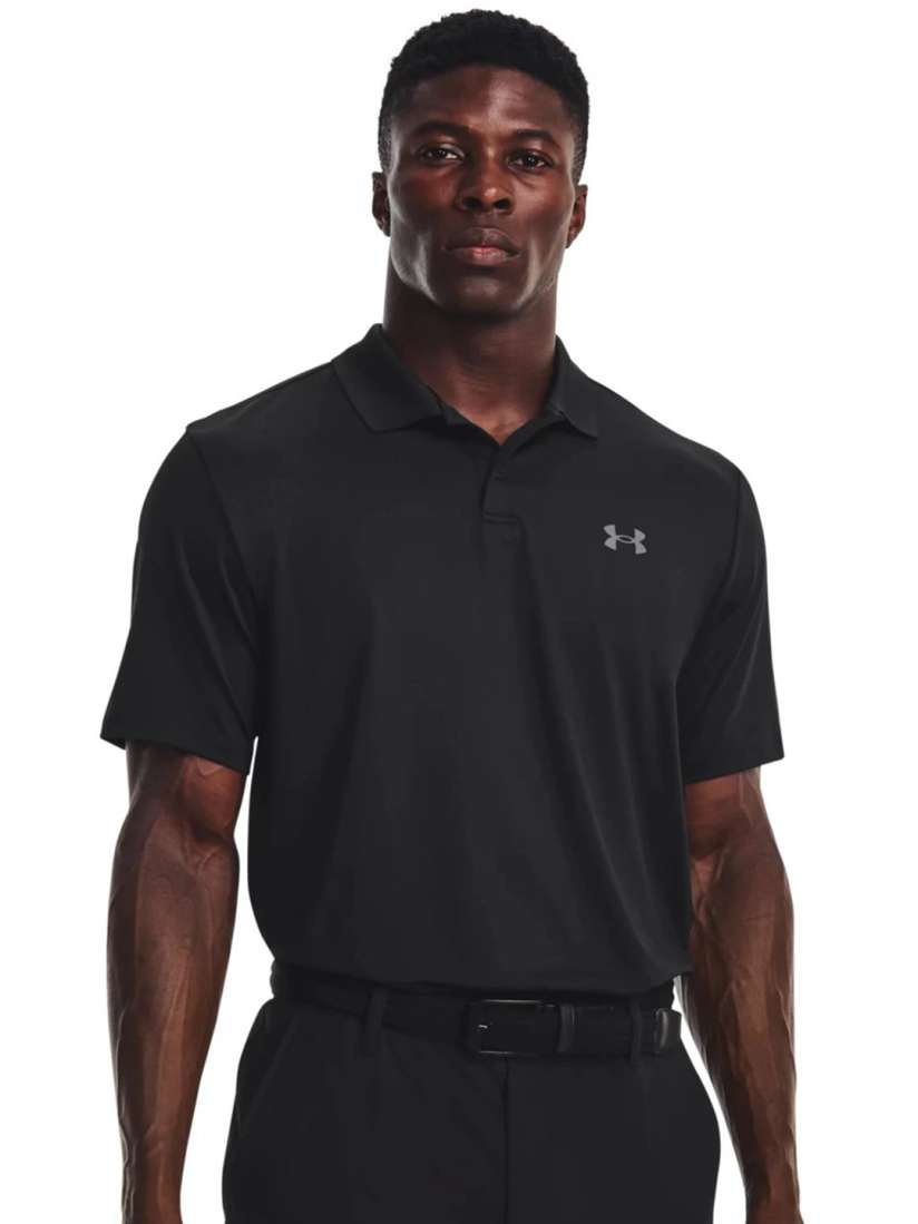 Under armour t shirts with collar discount