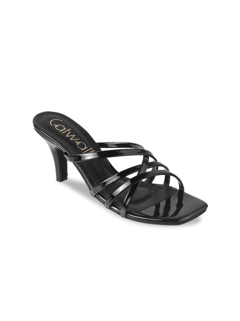 Buy Catwalk Strappy Open Toe Slim Heels Heels for Women 25211298 Myntra