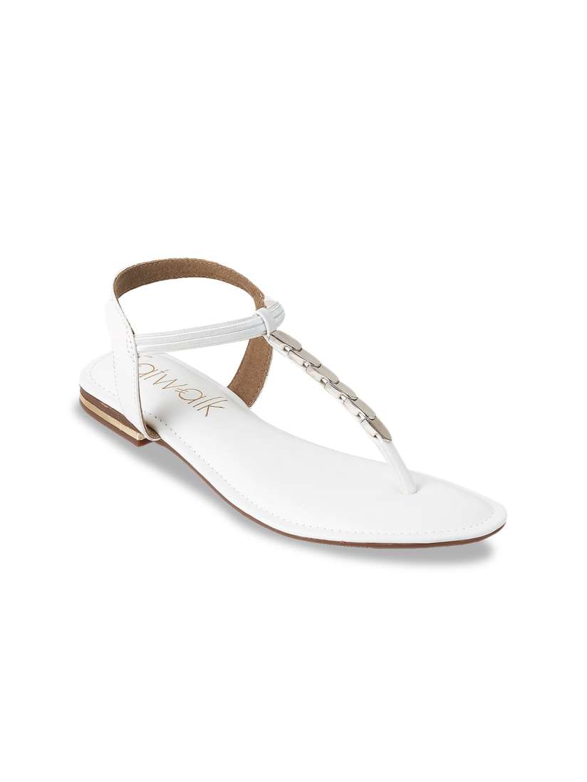 T strap studded flats 2025