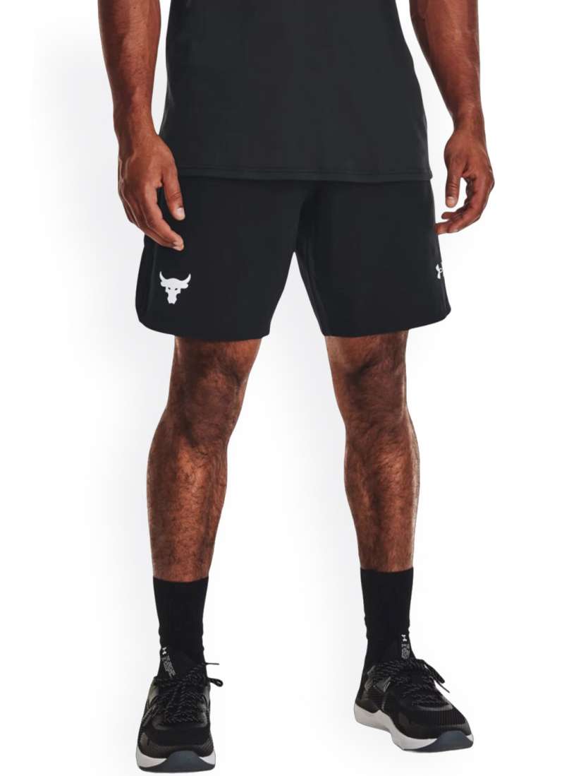 Buy UNDER ARMOUR Men Mid Rise Project Rock Snap Sports Shorts Shorts for Men 25212410 Myntra