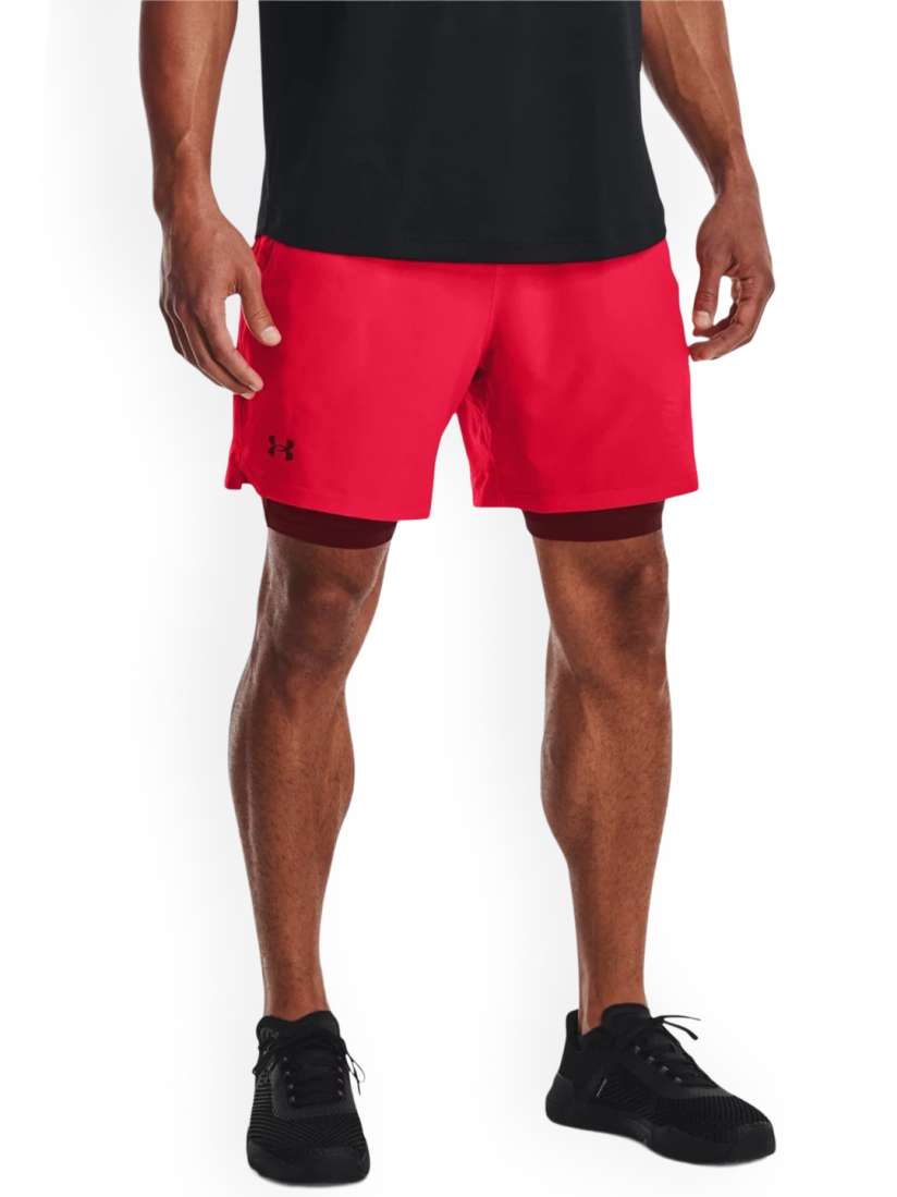 Buy UNDER ARMOUR Men UA Vanish Woven 2 in 1 Mid Rise Sports Shorts Shorts for Men 25212420 Myntra