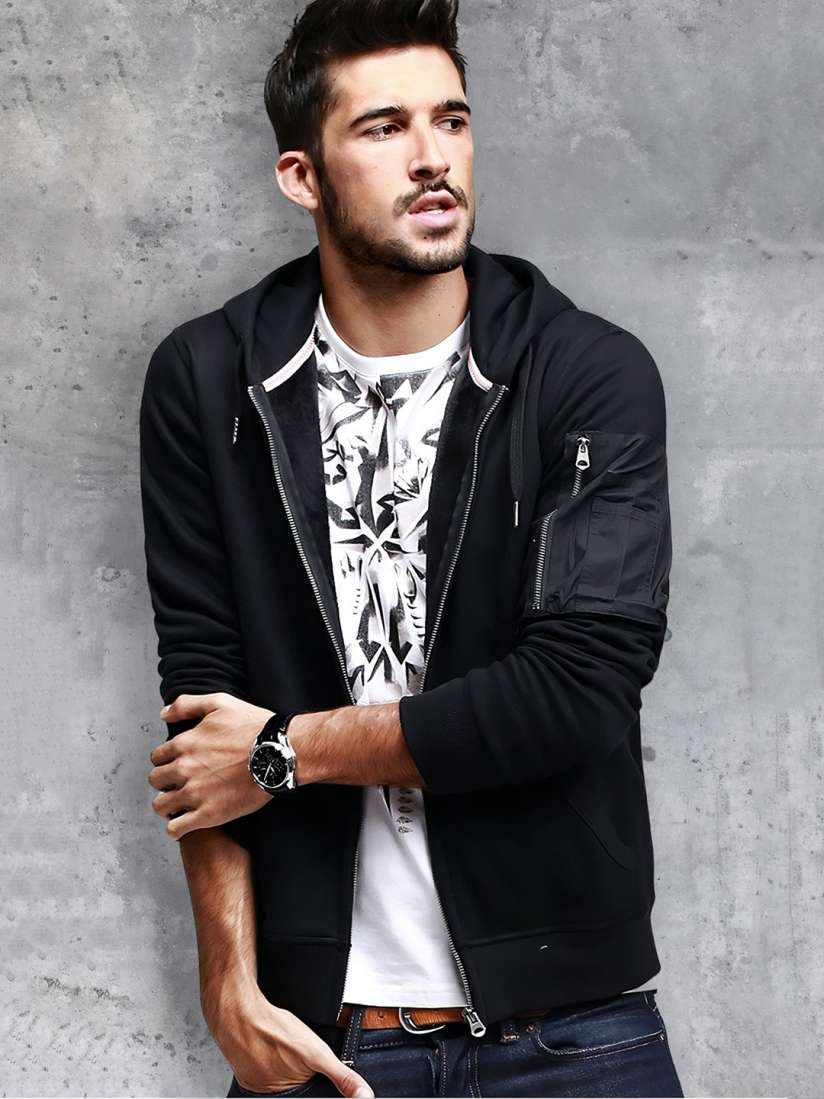 Buy fanideaz Hooded Bomber Jacket Jackets for Men 25213476 Myntra
