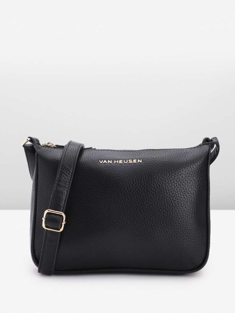 Buy Van Heusen Solid Sling Bag Handbags for Women 25219070 Myntra