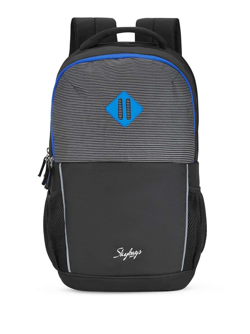 Buy Skybags Unisex Striped Medium Backpack Up to 16 inch Laptop Backpacks for Unisex 25221392 Myntra