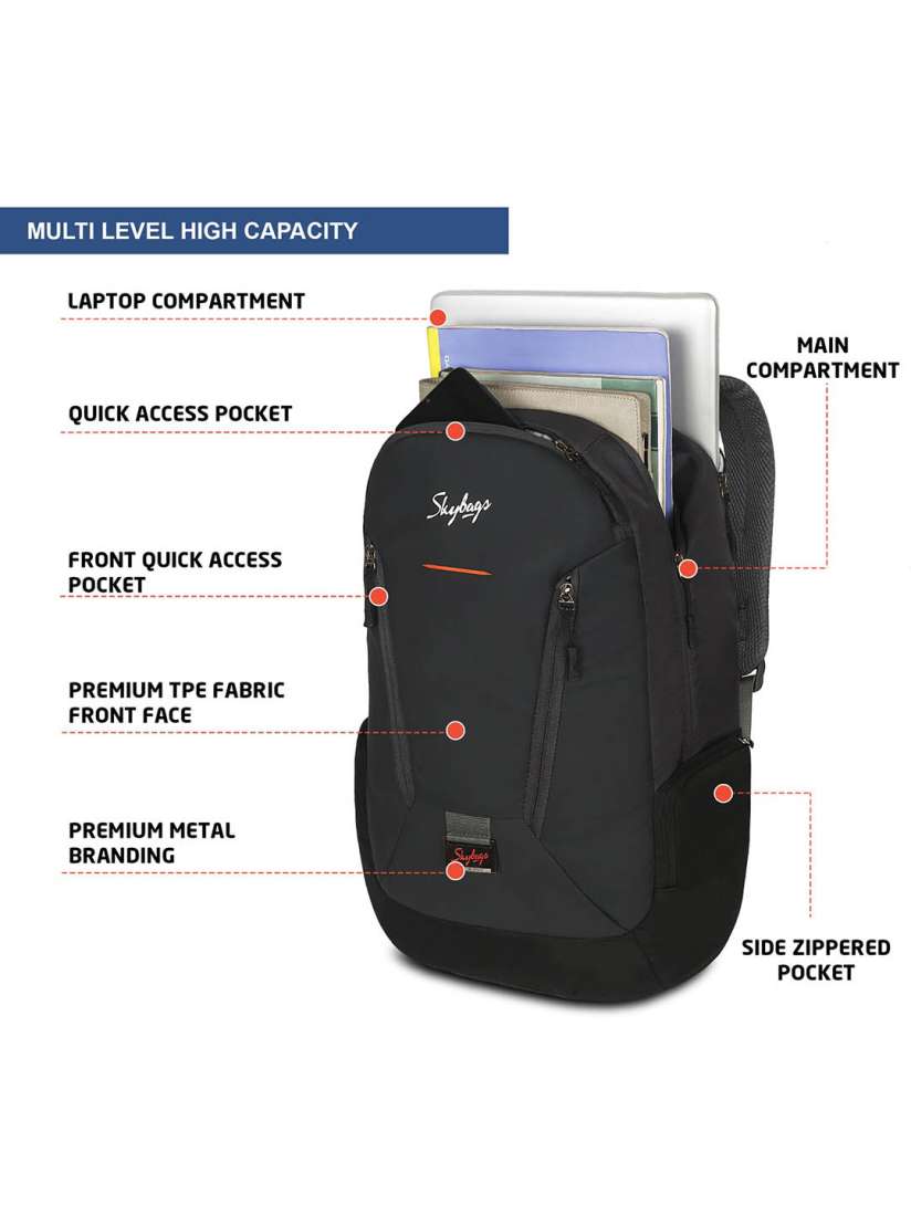 Buy Skybags Unisex 16 Inch Laptop Padded Backpack Backpacks for Unisex 25221516 Myntra